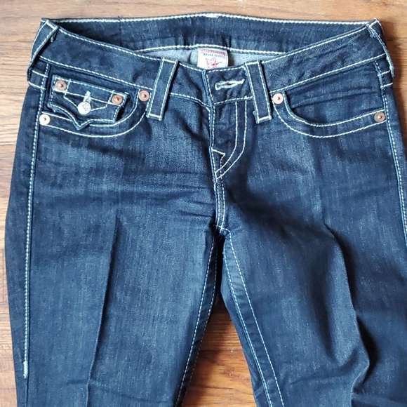 True Religion Dark Denim Jeans - Picture 3 of 9